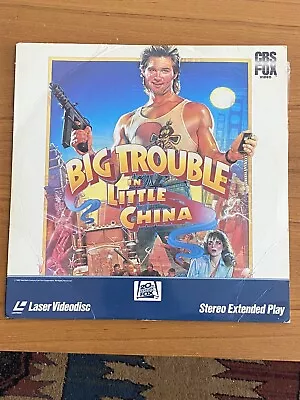 Big Trouble In Little China (Laserdisc) [1502-80] (White Sleeve) Stereo Ext Play • $37