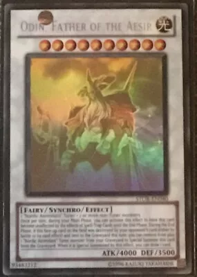 Yugioh Odin Father Of The Aesir STOR-EN040 Ghost Rare • £47.99