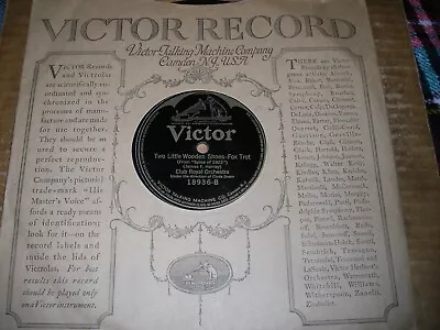 1922 Victor 78/club Royal Orchestra../e!!! • $4