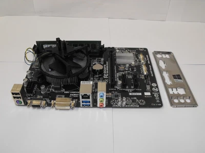 £54.99 • Buy Gigabyte H81M-DS2V Motherboard Quad Core I5-4440 3.1Ghz, 4GB DDR3 Memory Bundle