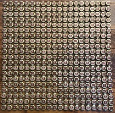 400 Miller High Life Beer Caps NO Dents/Scratches Arts Crafts Man Cave Crowns • $39.99