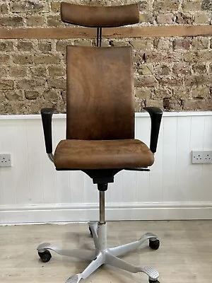 UK Delivery | HAG HA4 | Model: 4200 | Headrest | Shabby Chic Leather • £360