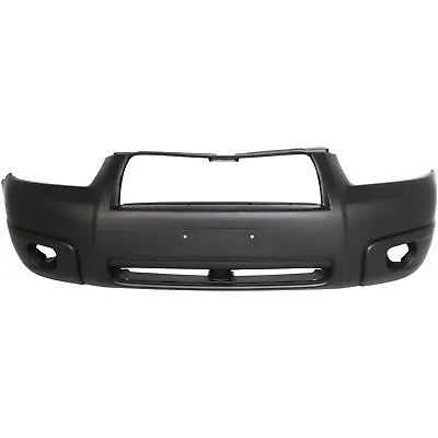 Front Bumper Cover For 2006-2008 Subaru Forester W/ Fog Lamp Holes Primed • $232.43