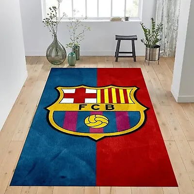 FC Barcelona Barcelona Print Messi Hypebeast Rug Funky Rug Cool Rug • $273.12