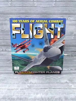 Flight 100 Years Of Aerial Combat 1997 PC Game Sealed Video Game Big Box Windows • $17.95