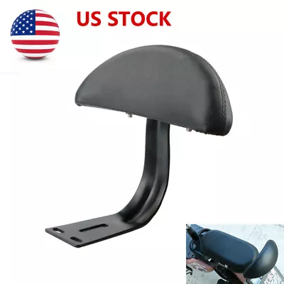 $25.49 • Buy US Motorcycle ATV Bike Rear Backrest Passenger Seat Cushion Shelf Back Rest Pad