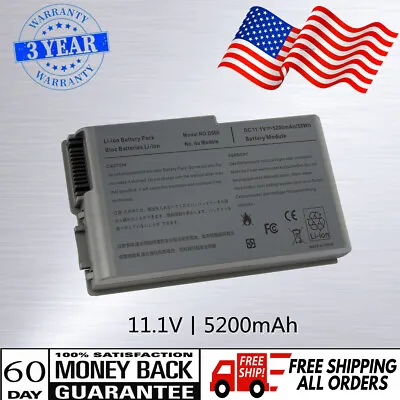 Battery For Dell Latitude D520 D500 D600 D610 600m C1295 Precision M20 5200mAh • $16.98