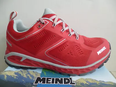 Meindl Power Walker Lady Sneakers Trainers Walking Boots Shoes Tex Red 55510 • £143.28