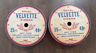 Vintage Royal Velvette Ribbon Gold  • $14