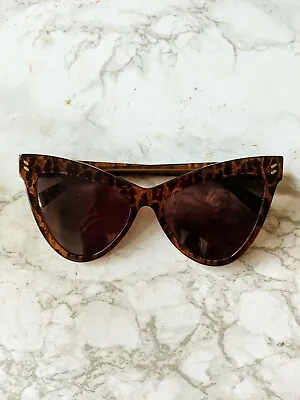 Stella McCartney Cat Eye Sunglasses Bio Material Oversized Designer Oversized • $89.99