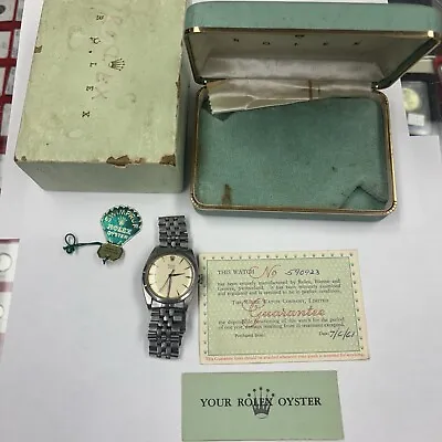 Vintage 1961 Rolex Oyster Royal With Original Box And Paperwork  • $2850