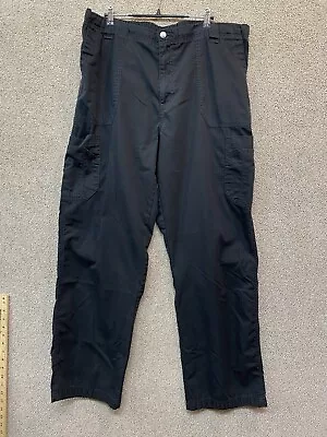 Carhartt Men's Scrub Pants Ripstop Drawstring Cargo Nurse Pants Black Sz Tall XL • $16.80