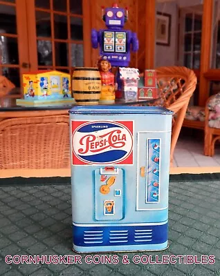 Vintage Pepsi-Cola Vending Machine Bank By Hallmark • $24.95