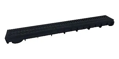 £139.99 • Buy Multi Pack 5 Heavy Duty Plastic Drainage Channel With Plastic Grating Made In Uk