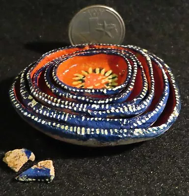 $10 • Buy Miniature Mexican Mexico Folk Art Clay Stacking Plate Plates Platter Set 1445