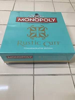 SEALED Monopoly Game Rustic Cuff Commemorative Edition  Oprah 2016 • $12