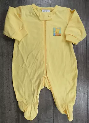 Baby Boy Clothes Nwot Child Mine Carter's Preemie 6lbs Tiny Tiger Yellow Outfit • $13.99