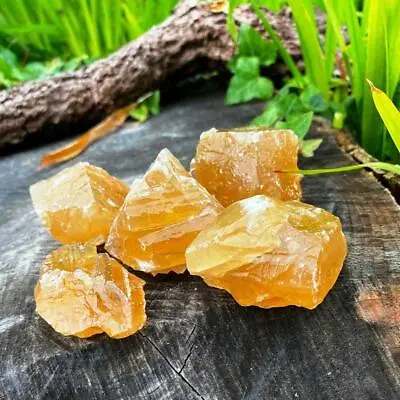 Natural Citrine Rough Stone . 30g. HEALING CRYSTAL FAST SALE Calcite V5B4 K4V4 • £5.68