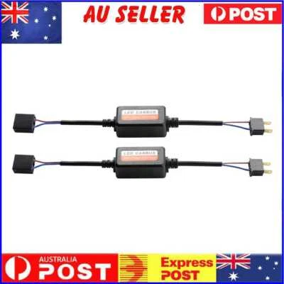 1 Pair H7 LED Headlight Canbus Decoders Error Free Anti Flicker Resistor • $12.89