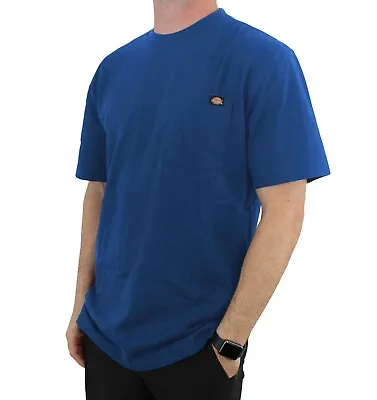 Dickies' Men's T-Shirt Heavy Weight Short Sleeve 100% Cotton Pocket Tee WS450RB • $14.99