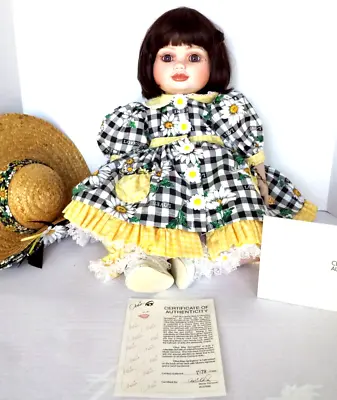 Mint Condition Marie Osmond Olive May Springtime Porcelain Doll Coa #7178 No Box • $39.95