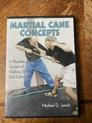 Martial Cane Concepts DVD By Michael D Janich Realistic Self Defense 2008 • $150