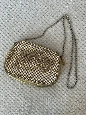 Vintage La Regale Chainmail Gold Bag • £25