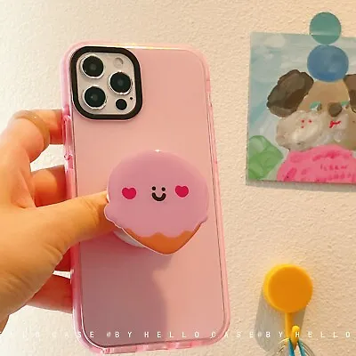$12.58 • Buy Cute Clear Cartoon Stand Case Cover For IPhone 11 12 Pro Max Xs XR 7Plus Se