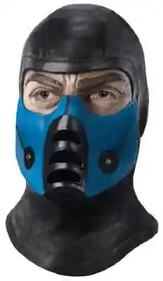 Sub-Zero Mask Mortal Kombat Fancy Dress Halloween Adult Costume Accessory • $49.95