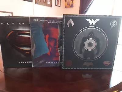 Zack Snyder's Justice League Trilogy  Soundtrack Vinyl Bundle Man Of Steel BvS • $70