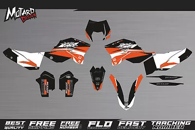 Graphics Kit For KTM EXC EXC-F 125 250 300 450 2008 2009 2010 2011 Decals Design • $159.90