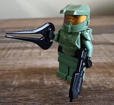 **NEW** LEGO Minifigure With Master Chief Halo Spartan Custom Accessories • $39.29