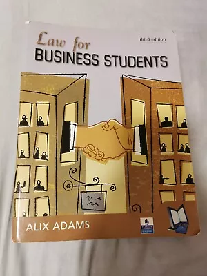Law For Business Students Textbook • £3.50