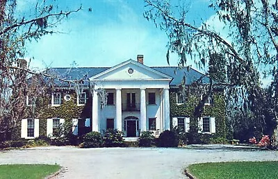 Mt. Pleasant South Carolina Colonial Boone Hall Plantation And Gardens Postcard • $4.98