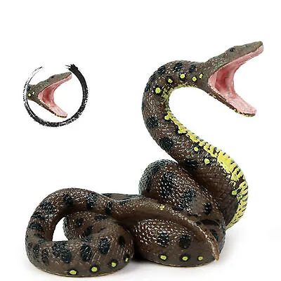 £5.80 • Buy Realistic Snake Fake Lifelike Scary Rubber Toy Party Halloween Prank Prop Joke