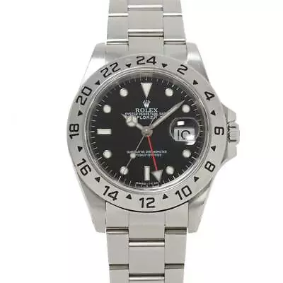 ROLEX Explorer II 16570 Date Serial U Automatic Black Dial Mens Watch 90216931 • $10115.79