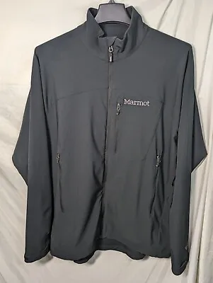 Marmot Jacket Men’s XXL Waterproof Full Zip Black • $28
