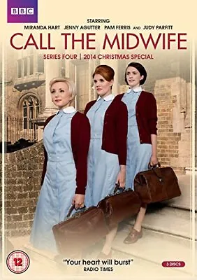 Call The Midwife - Series 4 + 2014 Christmas Special [DVD]  Used; Good Book • £3.39