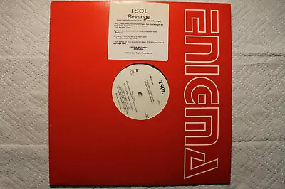 T.S.O.L. TSOL ‎– Revenge US PROMO Enigma 12  1986 PUNK • $17.49