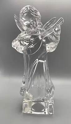 Mikasa Crystal Angel Herald Collection Mandolin Figurine Full Lead Germany 8  • $12.95