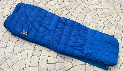 $149.99 • Buy Mountain Hardwear Crazy Legs Down Semi-Rectangular Sleeping Bag Blanket • EUC
