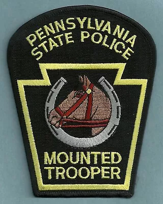 Pennsylvania State Police Mounted Trooper Shoulder Patch • $7.50