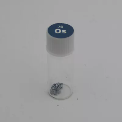 The Periodic Element Sample Small Sealed Bottles Rhodium Iridium Osmium Rhenium • $9.75