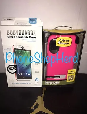 NEW Genuine OEM OtterBox Defender Series Case For HTC Desire EYE - Pink • $29.95