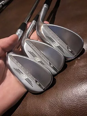 Good Right Titleist SM8 Tour Chrome Wedge Set.525660.vokey.sm8 Wedge • $112.50