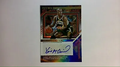 Xavier McDaniel 2021-22 PANINI RECON CLAIM TO FAME AUTO /99 • $14