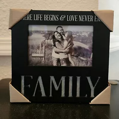 Malden Family 4x6 Frame Where Life Begins & Love Never Ends Easter/Mother's Day • $19.09