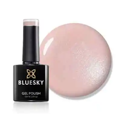 £7.50 • Buy Bluesky Gel Polish - BARE LINGERIE - 80564 Pink UV LED Nail Varnish