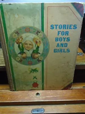 Late 1800's Antique Stories For Boys And Girls Book McLoughlin Brothers • $13.50