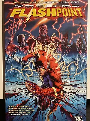 Flashpoint By Geoff Johns (2012 UK-Trade Paper) • $10.99